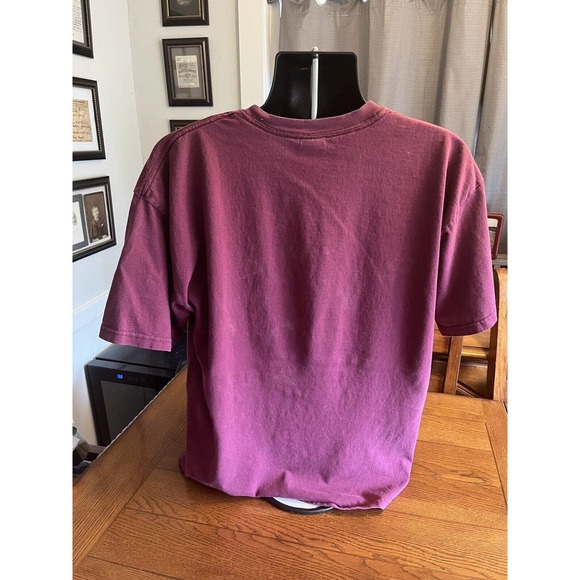 Vintage Boy Scouts Staff T Shirt XL - Twin Arrow Camp Maroon Red Faded Cub Scout - Picture 4 of 9